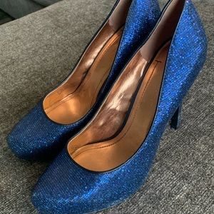 BCBG royal blue heels